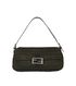 Fendi FF Zucchino Baguette Bag, front view